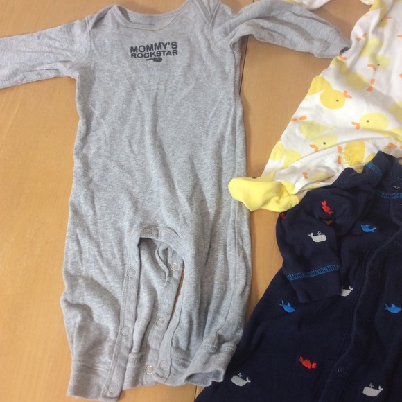 Carters Boys Cotton onesie - Picture 3 of 4
